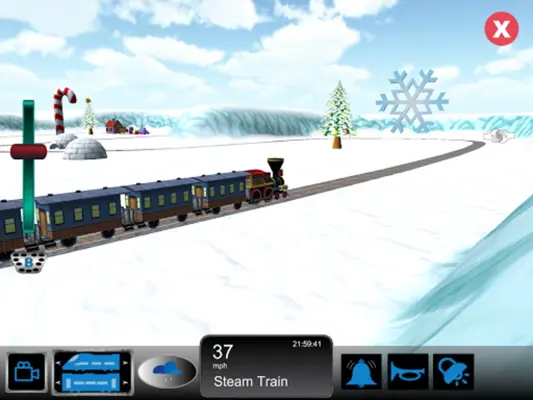 Christmas Trains android App screenshot 9